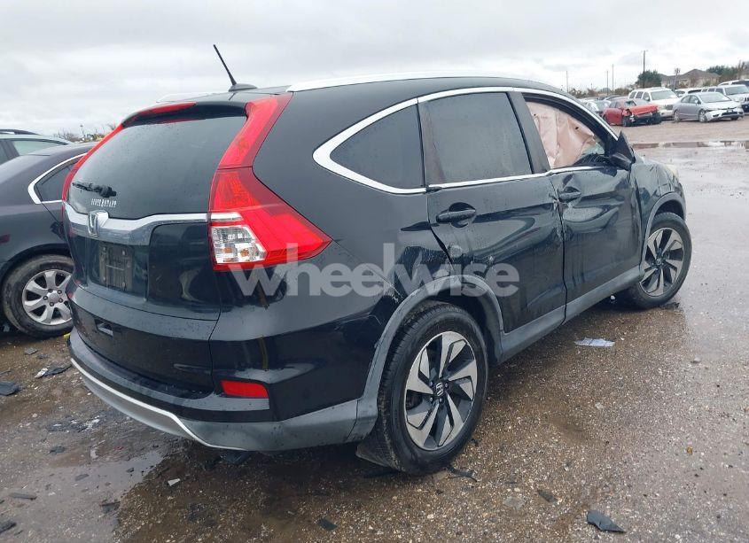 Photo 4 of 2015 Honda Cr-v TOURING (VIN 5J6RM3H99FL021690)