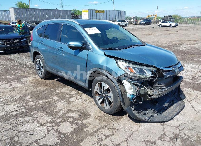 2016 Honda Cr-v TOURING (VIN 5J6RM3H9XGL016595) main photo