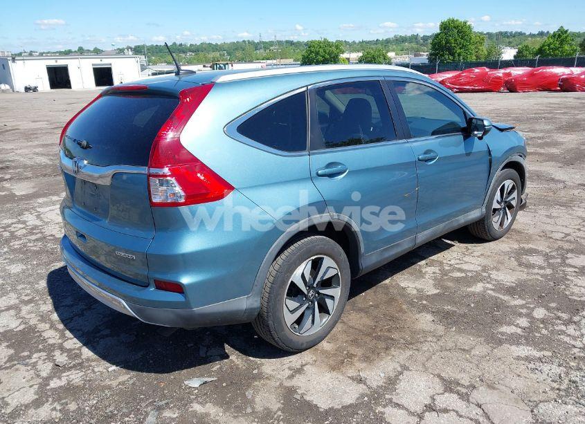Photo 4 of 2016 Honda Cr-v TOURING (VIN 5J6RM3H9XGL016595)