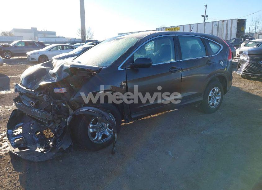 Photo 2 of 2013 Honda Cr-v LX (VIN 5J6RM4H30DL063471)