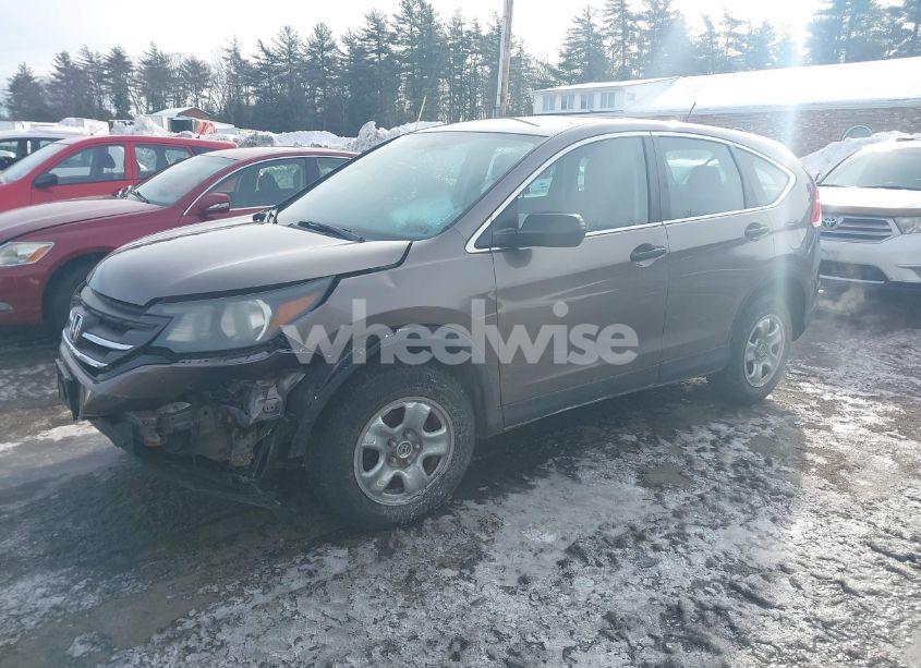 Photo 2 of 2013 Honda Cr-v LX (VIN 5J6RM4H30DL072980)