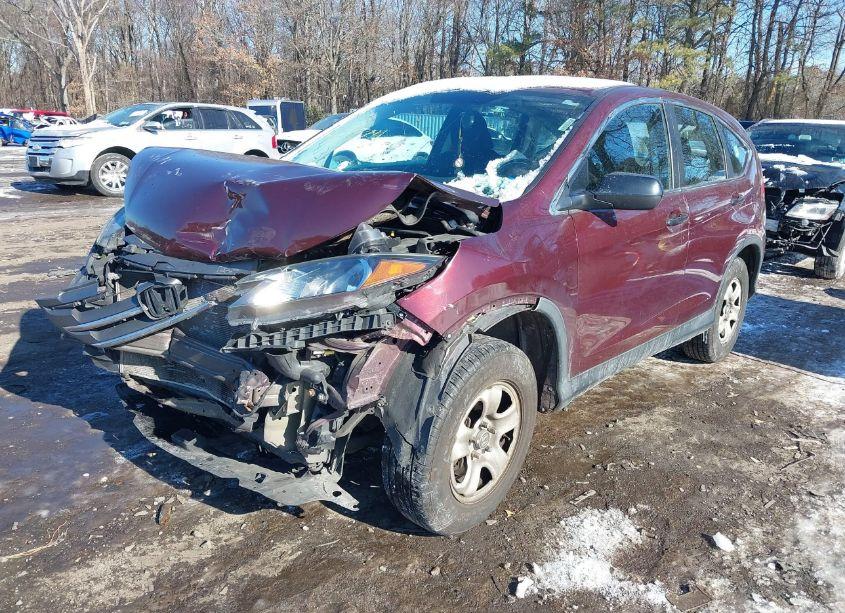 Photo 2 of 2014 Honda Cr-v LX (VIN 5J6RM4H30EL044551)
