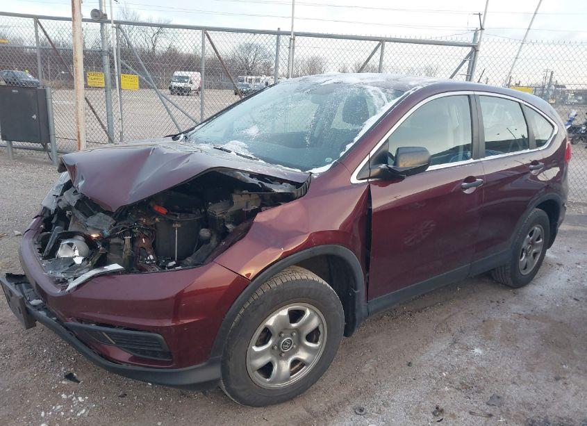 Photo 2 of 2015 Honda Cr-v LX (VIN 5J6RM4H30FL039710)