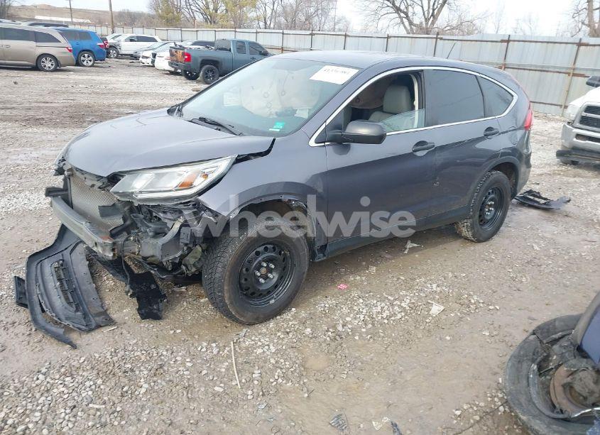 Photo 2 of 2016 Honda Cr-v LX (VIN 5J6RM4H30GL128789)