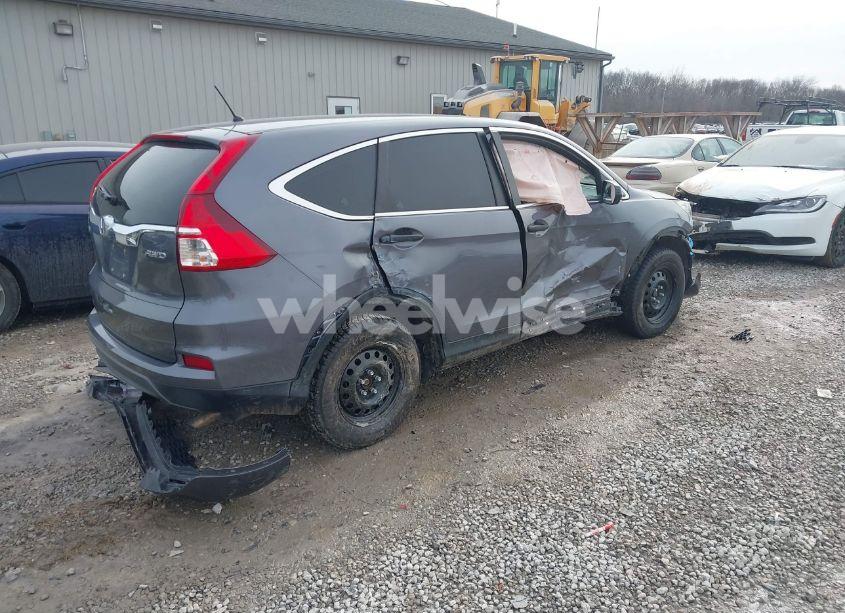 Photo 4 of 2016 Honda Cr-v LX (VIN 5J6RM4H30GL128789)