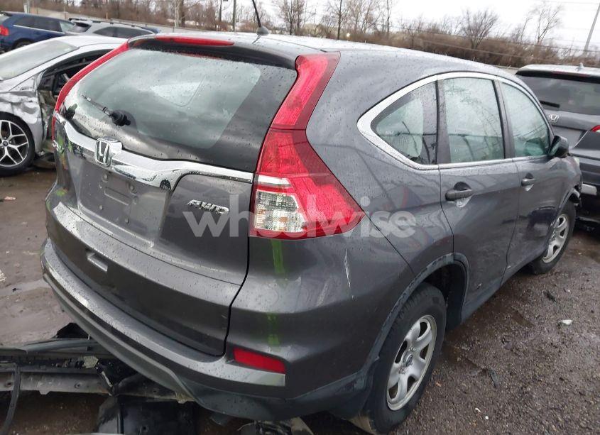 Photo 4 of 2016 Honda Cr-v LX (VIN 5J6RM4H30GL132907)