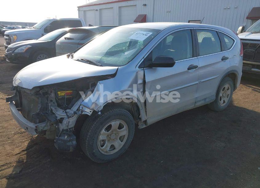 Photo 2 of 2012 Honda Cr-v LX (VIN 5J6RM4H31CL039405)