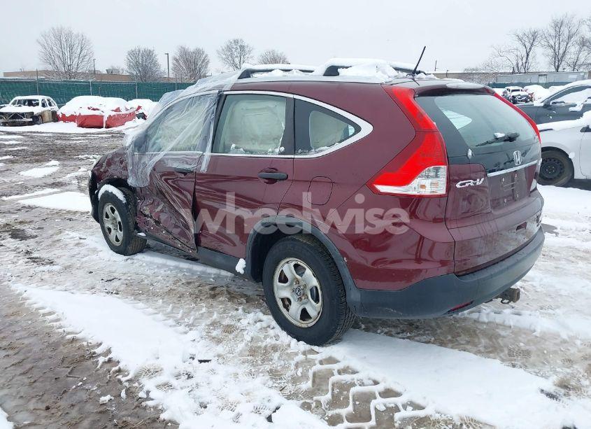 Photo 3 of 2012 Honda Cr-v LX (VIN 5J6RM4H31CL078799)