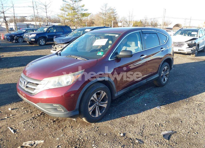 Photo 2 of 2013 Honda Cr-v LX (VIN 5J6RM4H31DL073619)