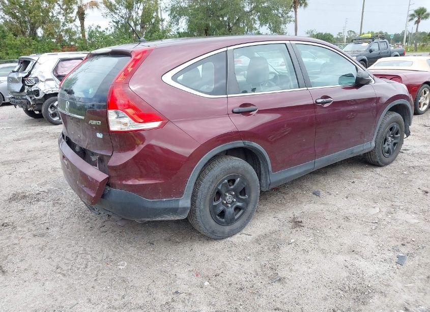 Photo 4 of 2013 Honda Cr-v LX (VIN 5J6RM4H31DL084197)