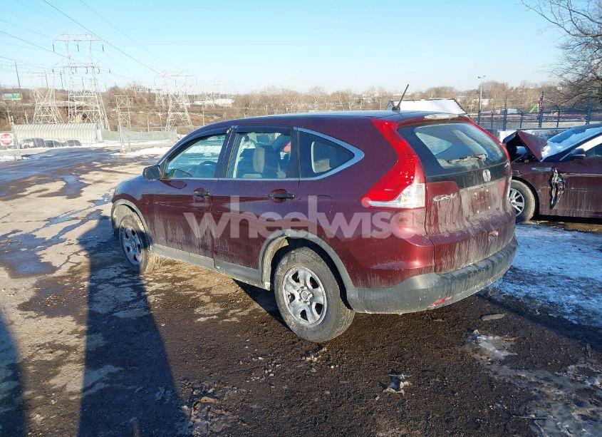 Photo 3 of 2014 Honda Cr-v LX (VIN 5J6RM4H31EL092396)