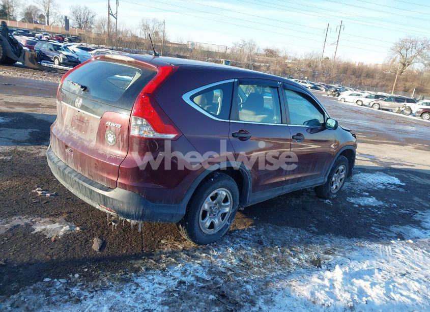 Photo 4 of 2014 Honda Cr-v LX (VIN 5J6RM4H31EL092396)