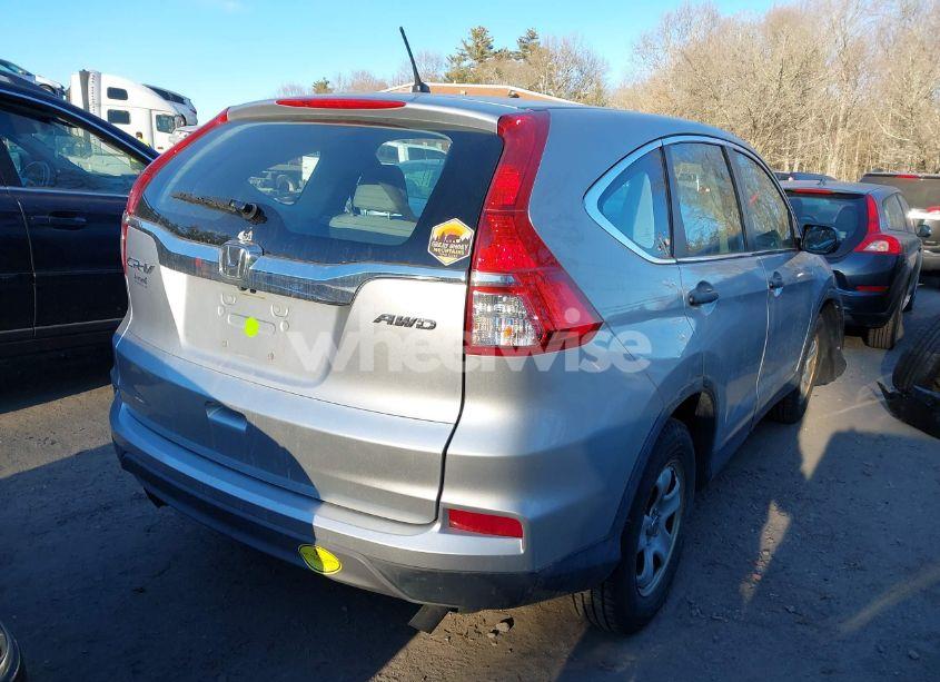 Photo 4 of 2015 Honda Cr-v LX (VIN 5J6RM4H31FL129903)