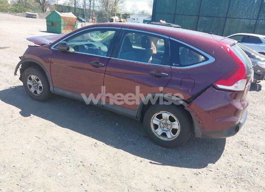 Photo 3 of 2012 Honda Cr-v LX (VIN 5J6RM4H32CL045438)