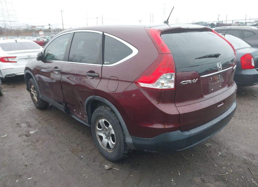 Photo 3 of 2012 Honda Cr-v LX (VIN 5J6RM4H32CL046315)
