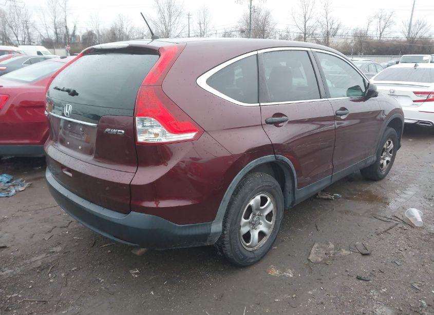 Photo 4 of 2012 Honda Cr-v LX (VIN 5J6RM4H32CL046315)