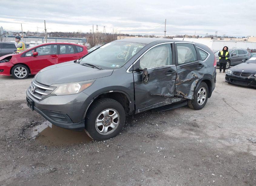 Photo 2 of 2012 Honda Cr-v LX (VIN 5J6RM4H32CL076222)
