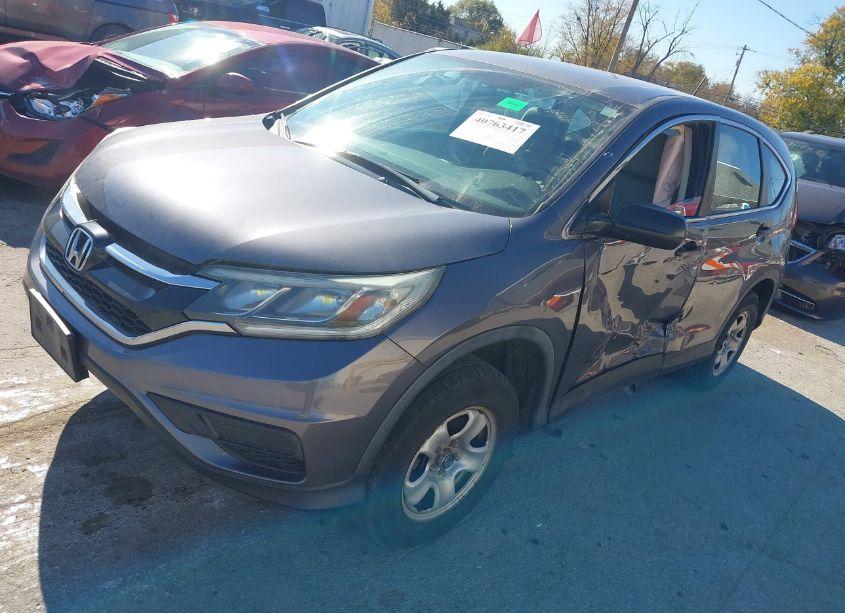 Photo 2 of 2015 Honda Cr-v LX (VIN 5J6RM4H32FL004733)