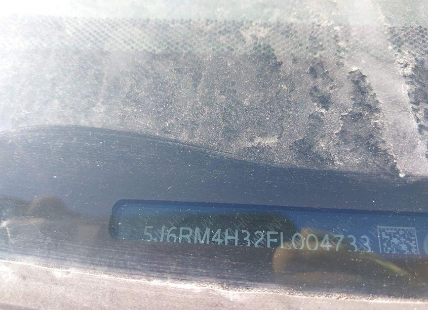 Photo 9 of 2015 Honda Cr-v LX (VIN 5J6RM4H32FL004733)