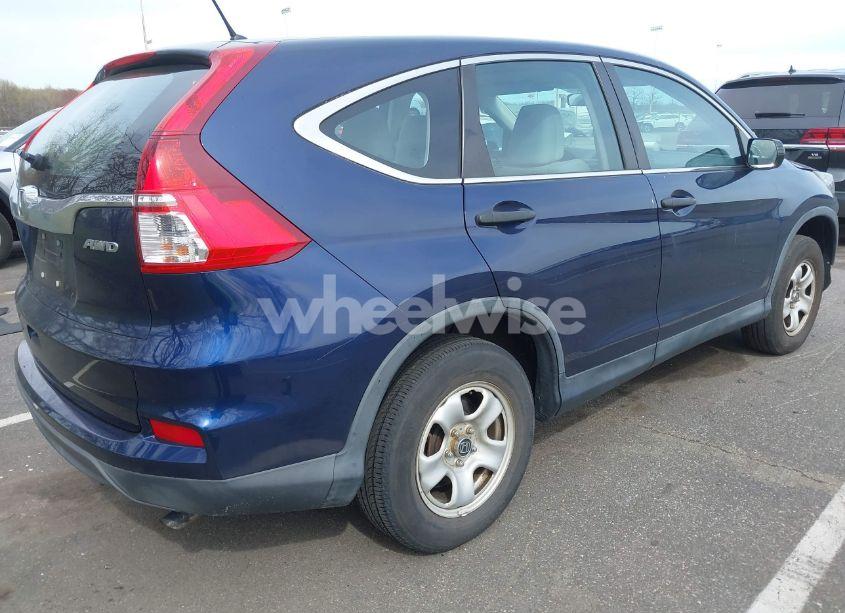 Photo 4 of 2015 Honda Cr-v LX (VIN 5J6RM4H32FL109529)