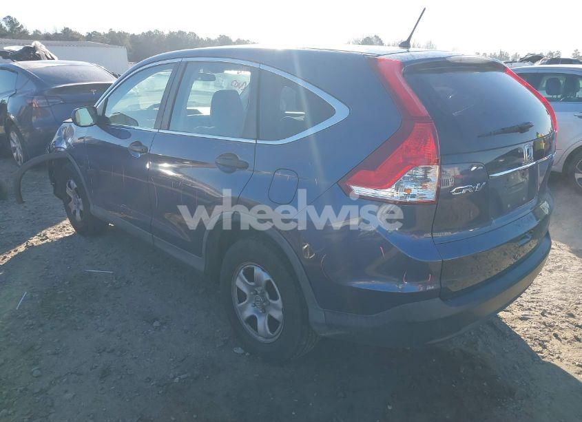 Photo 3 of 2012 Honda Cr-v LX (VIN 5J6RM4H33CL022038)