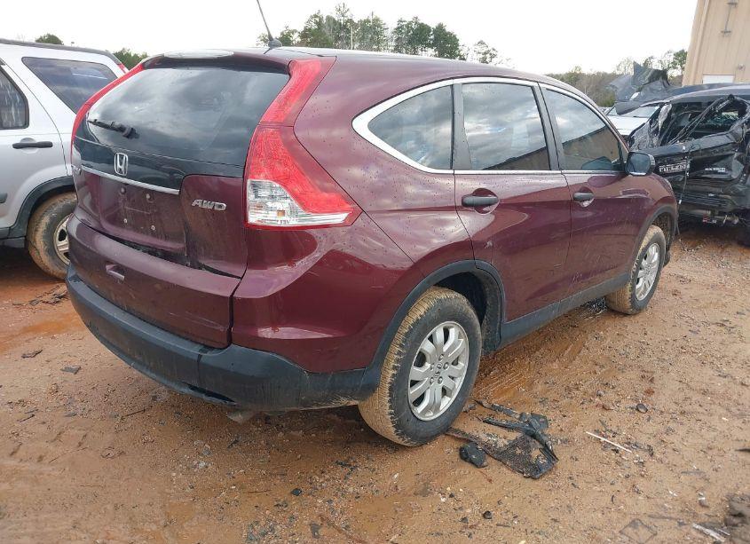 Photo 4 of 2012 Honda Cr-v LX (VIN 5J6RM4H33CL066444)