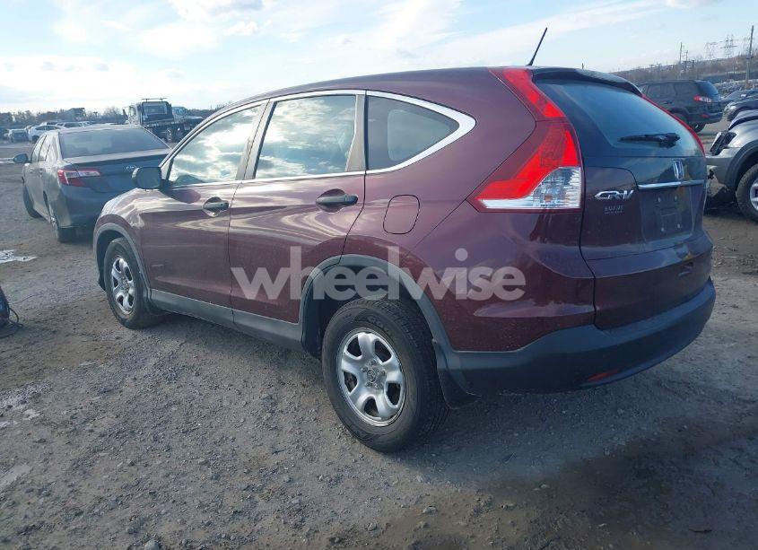 Photo 3 of 2013 Honda Cr-v LX (VIN 5J6RM4H33DL069815)