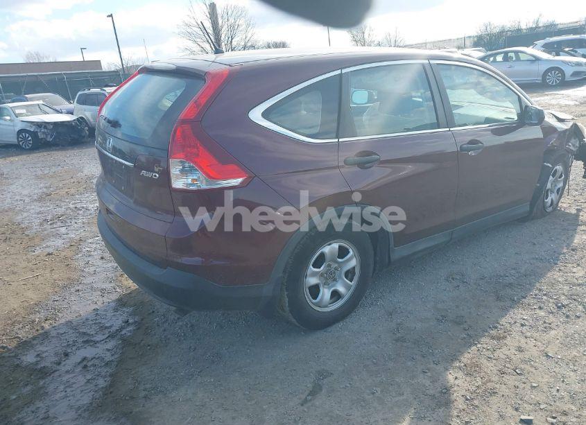 Photo 4 of 2013 Honda Cr-v LX (VIN 5J6RM4H33DL069815)