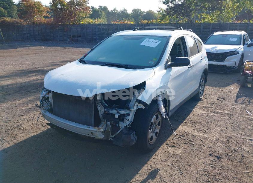 Photo 2 of 2013 Honda Cr-v LX (VIN 5J6RM4H33DL071385)