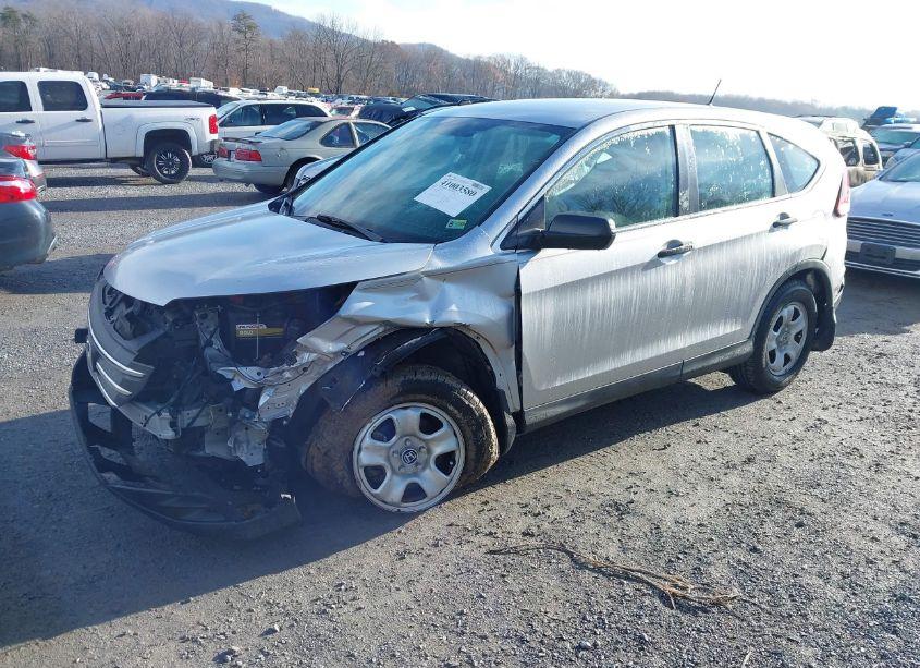 Photo 2 of 2014 Honda Cr-v LX (VIN 5J6RM4H33EL102328)