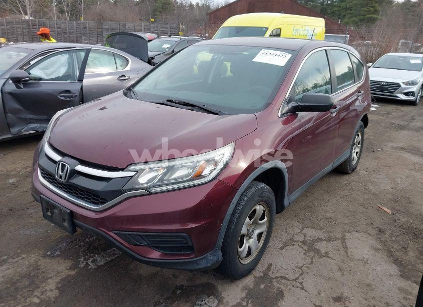 Photo 2 of 2015 Honda Cr-v LX (VIN 5J6RM4H33FL075083)