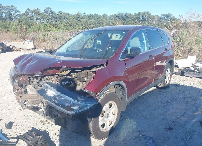 Photo 2 of 2015 Honda Cr-v LX (VIN 5J6RM4H33FL088934)