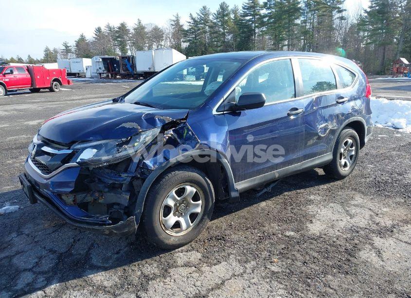 Photo 2 of 2015 Honda Cr-v LX (VIN 5J6RM4H33FL119521)