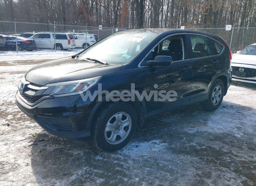 Photo 2 of 2016 Honda Cr-v LX (VIN 5J6RM4H33GL005035)