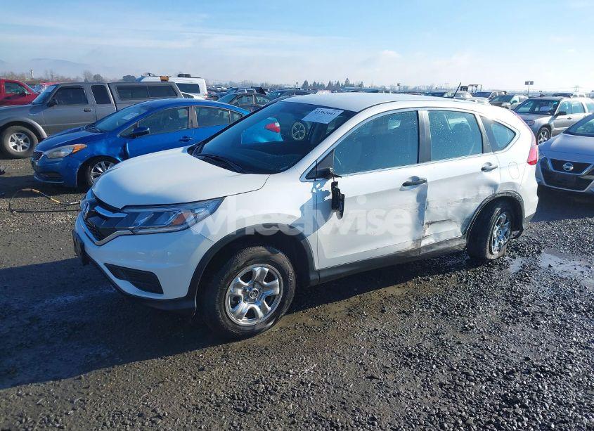 Photo 2 of 2016 Honda Cr-v LX (VIN 5J6RM4H33GL009893)