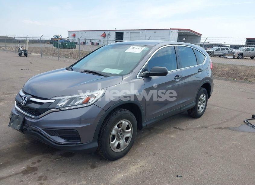 Photo 2 of 2016 Honda Cr-v LX (VIN 5J6RM4H33GL082665)