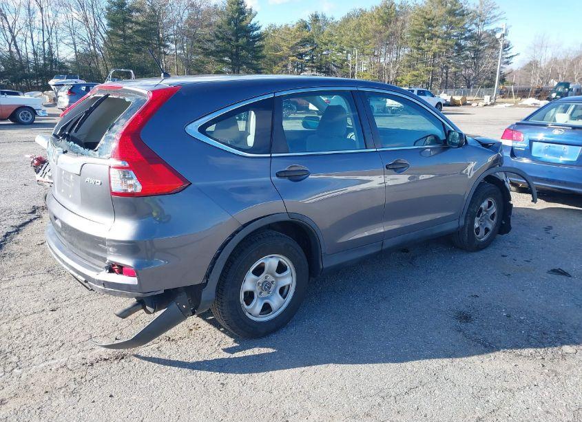 Photo 4 of 2016 Honda Cr-v LX (VIN 5J6RM4H33GL123523)