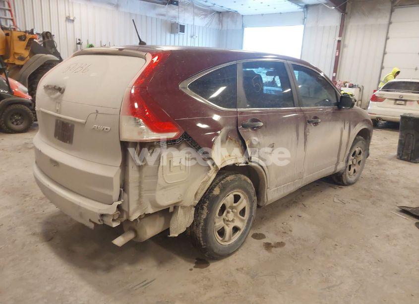 Photo 4 of 2012 Honda Cr-v LX (VIN 5J6RM4H34CL030813)