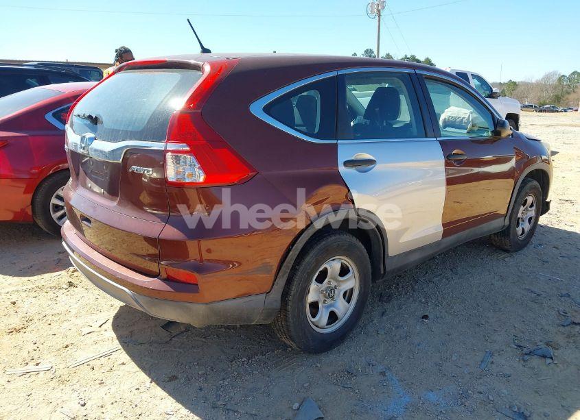 Photo 4 of 2015 Honda Cr-v LX (VIN 5J6RM4H34FL074458)