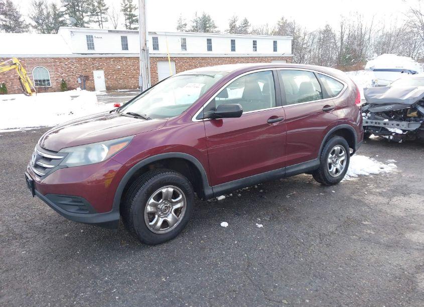 Photo 2 of 2013 Honda Cr-v LX (VIN 5J6RM4H35DL028330)