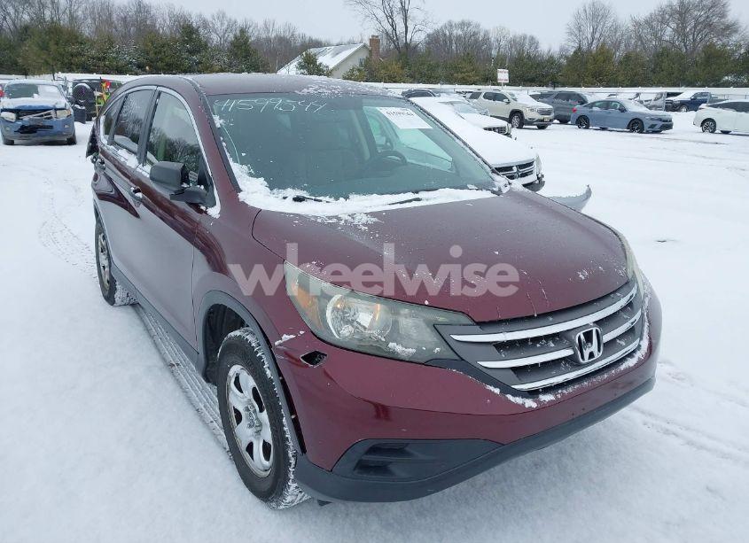 2013 Honda Cr-v LX (VIN 5J6RM4H35DL045709) main photo