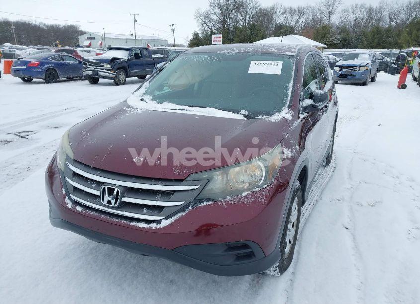 Photo 2 of 2013 Honda Cr-v LX (VIN 5J6RM4H35DL045709)