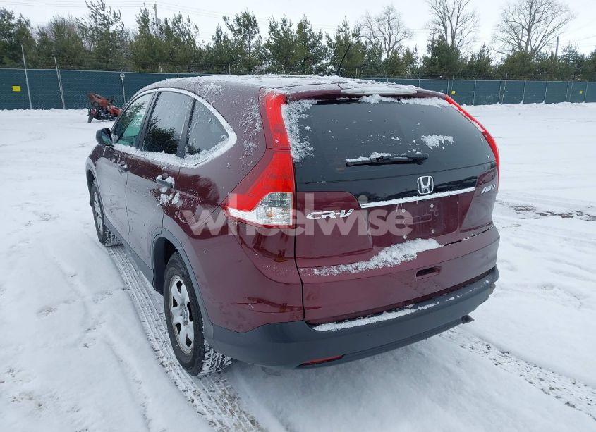 Photo 3 of 2013 Honda Cr-v LX (VIN 5J6RM4H35DL045709)