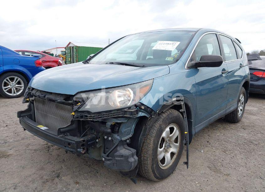 Photo 2 of 2013 Honda Cr-v LX (VIN 5J6RM4H35DL073249)