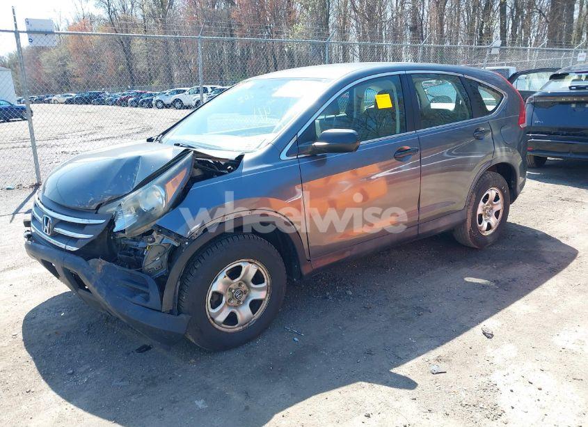 Photo 2 of 2014 Honda Cr-v LX (VIN 5J6RM4H35EL036719)