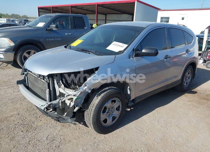 Photo 2 of 2014 Honda Cr-v LX (VIN 5J6RM4H35EL109572)