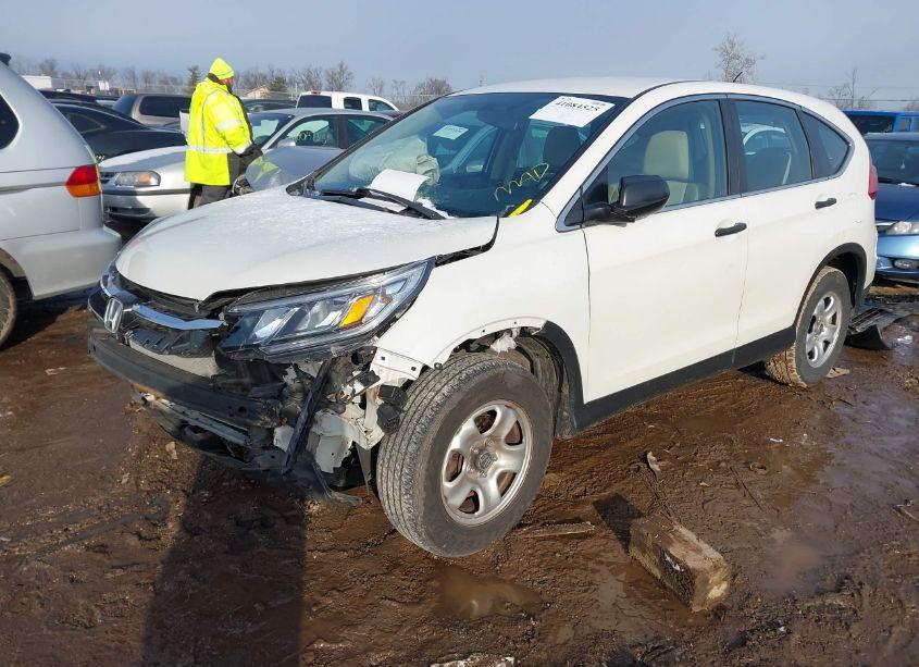 Photo 2 of 2015 Honda Cr-v LX (VIN 5J6RM4H35FL025723)