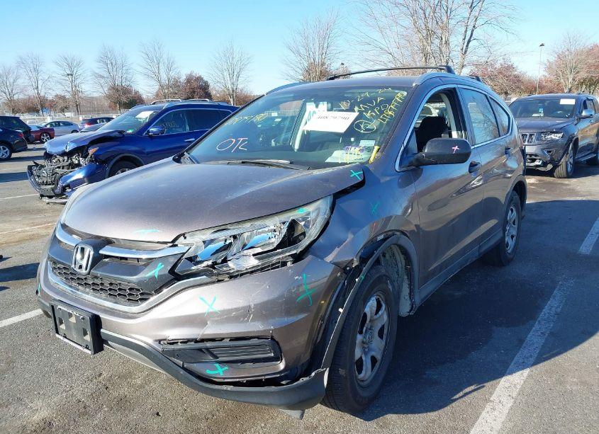 Photo 2 of 2015 Honda Cr-v LX (VIN 5J6RM4H35FL094475)