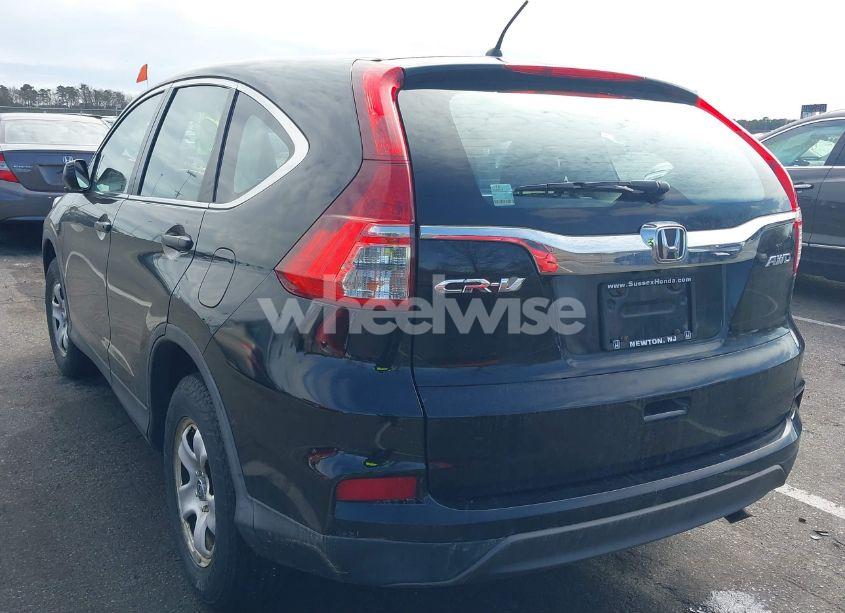 Photo 3 of 2016 Honda Cr-v LX (VIN 5J6RM4H35GL132062)
