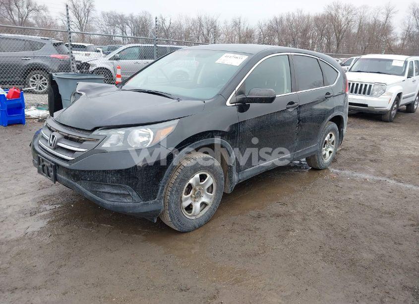 Photo 2 of 2012 Honda Cr-v LX (VIN 5J6RM4H36CL082198)
